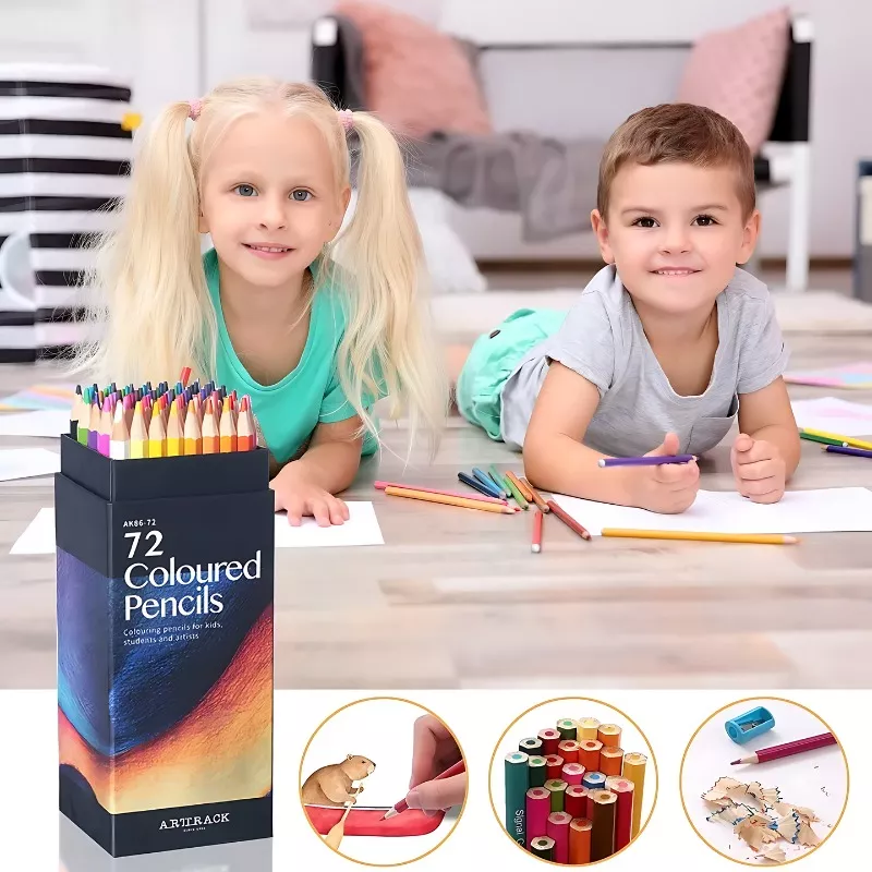 Kit 72 Lapices Para Colorear Arte Dibujo + Envío De Regalo 🎁