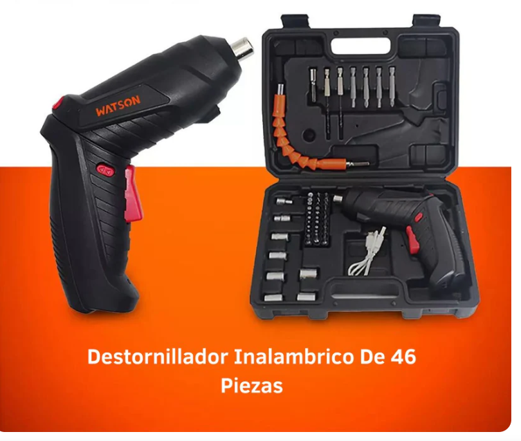 Juego De Destornillador Inalámbrico Multiuso Viene Con Envío Gratis De REGALO 🎁😉