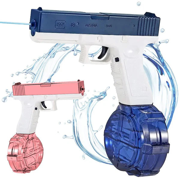 PISTOLA AGUA ELECTRICA GLOCK 2 DEPOSITOS 🔫