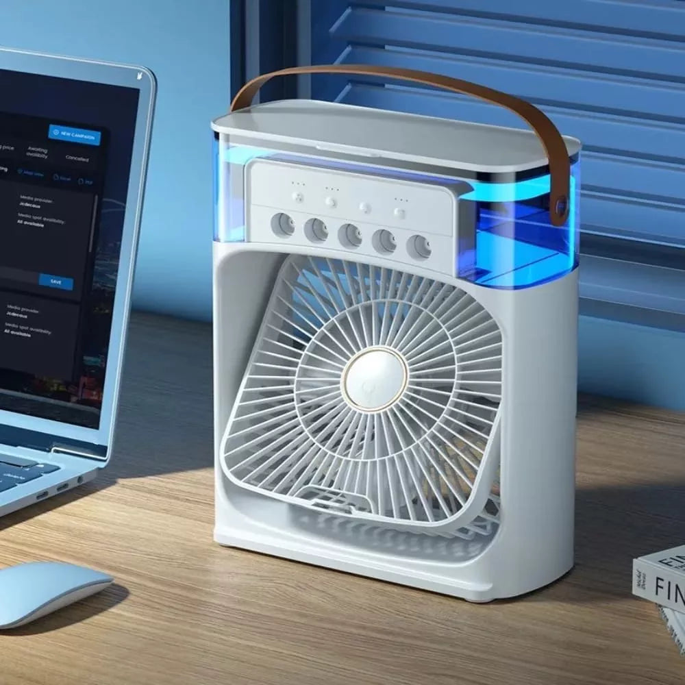 Ventilador Portatil Con Humidificador ❄️+ Envío Gratis 🎁